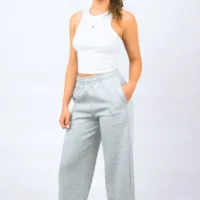SWEATS + TANK TOP WHITE
