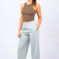 SWEATS + TANK TOP COCOA